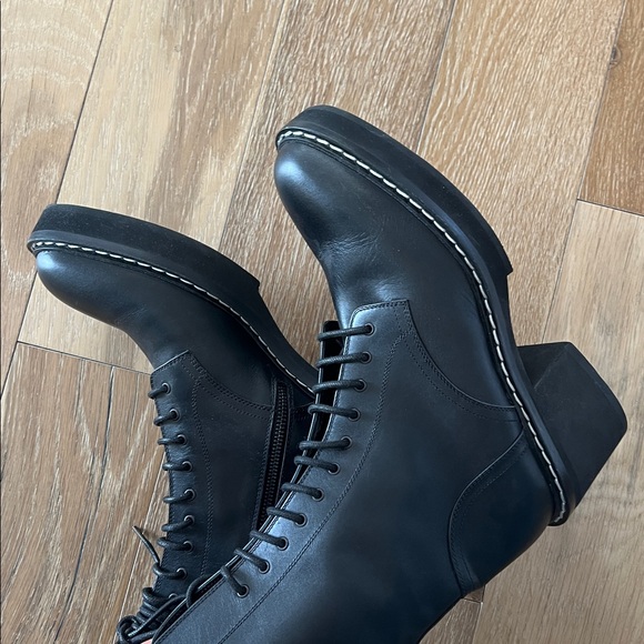 KHAITE Cody Lace-Up Combat Boots - Picture 9 of 12